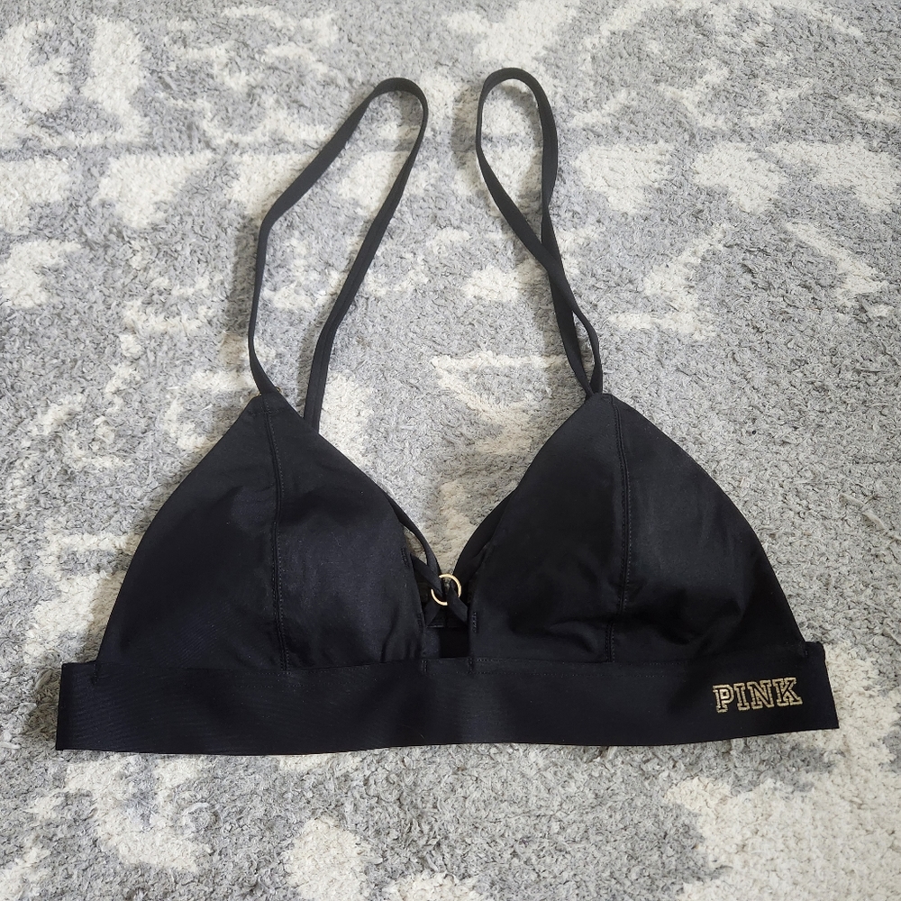 PINK lightly lined bralette